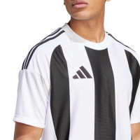 Men's T-shirt adidas Striped 24 Jersey white-black IW2143