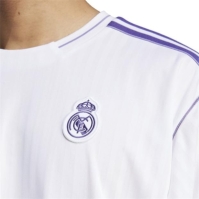 adidas Real Madrid Icon T-Shirt Adults