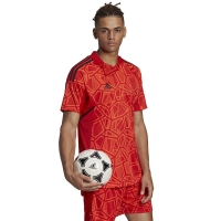 Men's Condivo T-shirt 22 Goalkeeper Jersey Short Sleeve red H21238