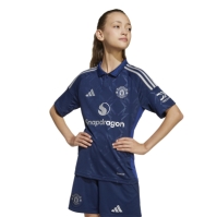 adidas Manchester United Away Shirt 2024 2025 Juniors