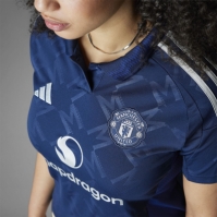 adidas Manchester United Away Shirt 2024 2025 Womens