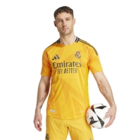 adidas Real Madrid Authentic Away Shirt 2024 2025 Adults