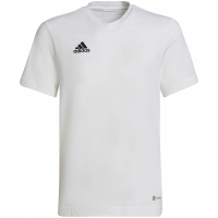 Koszulka dla dzieci adidas Entrada 22 Tee bia?a HC0447