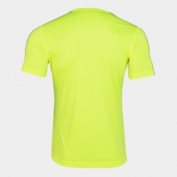 Academy T-shirt Fluor Yellow-black S/s