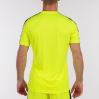 Academy T-shirt Fluor Yellow-black S/s