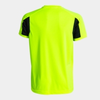 Colle T-shirt Fluor Yellow-black S/s