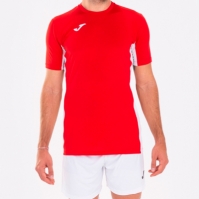 Superliga T-shirt Red-white S/s