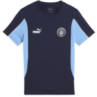 Puma Manchester City Football Archive T-Shirt Juniors