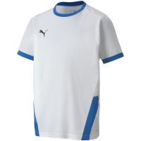 Children's T-shirt Puma teamGOAL 23 Jersey white and blue 704160 12