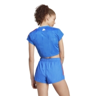 adidas House of Tiro Nations Pack Cut 3-Stripes Crop Jersey Womens