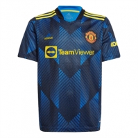 adidas Manchester United Third Shirt 2021 2022 Junior