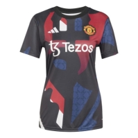 adidas Manchester United Prematch Shirt 2024 2025 Womens