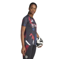 adidas Manchester United Prematch Shirt 2024 2025 Womens