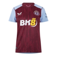 Castore Aston Villa Home Shirt 2023 2024 Womens