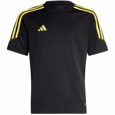 Koszulka dla dzieci adidas Tiro 23 Club Training Jersey czarno-?o?ta IC1591