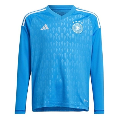 adidas Germany Tiro 23 Long Sleeve Goalkeeper Shirt Juniors