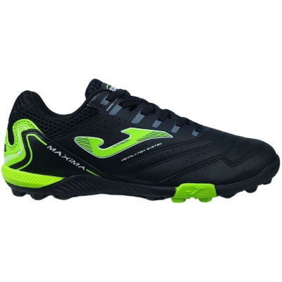 Joma Maxima 2401 Turf football shoes black and green MAXS2401TF