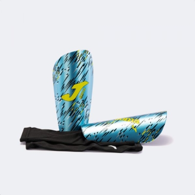 Spider Shin Guards Fluor Turquoise