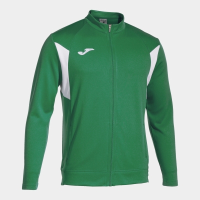 Winner Iii Full Zip Sweatshirt Green White