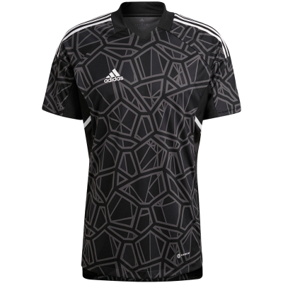 Men's Condivo 22 Goalkeeper Jersey Short Sleeve black HB1619