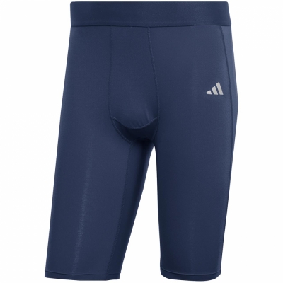 Spodenki m?skie adidas Techfit Aeroready Short Tight granatowe HP0615