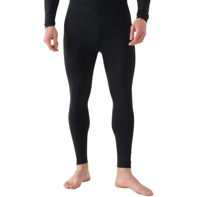 Men's thermoactive leggings 4F M173 deep black 4FWAW24USEAM173 20S