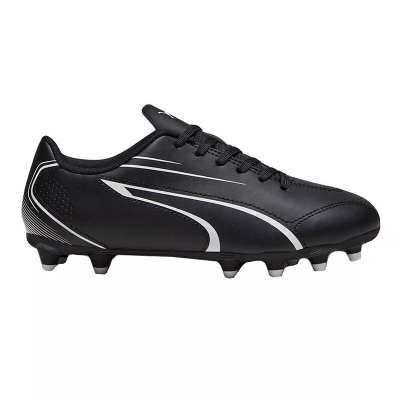 Ghete fotbal copii puma vitoria jr fg negru