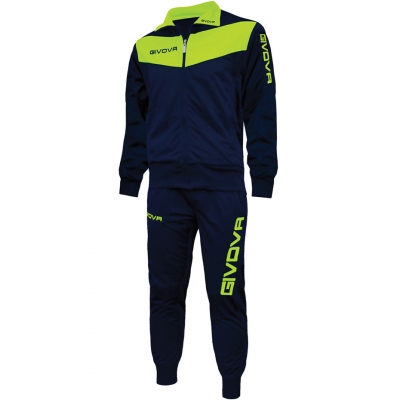 Dres Givova Visa navy-yellow fluo