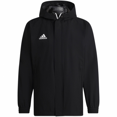 Men's Adidas Entrada 22 All-Weather Jacket black IK4010