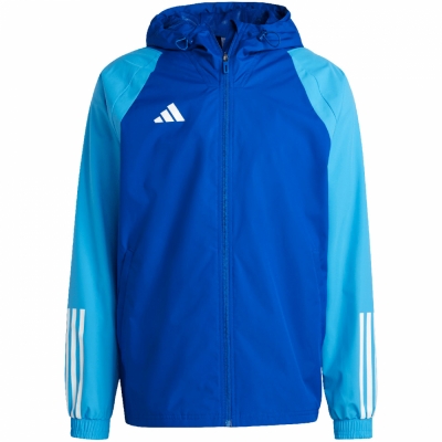 Men's Adidas Tiro 23 Competition All Weather Jacket Blue IC4572