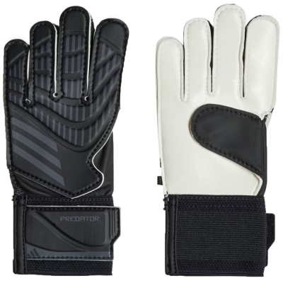 adidas Predator Training children's goalkeeper gloves, black and white IW6281