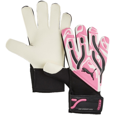 Puma Ultra Play RC goalkeeper gloves pink and white 41862 08