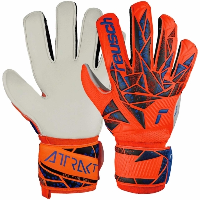 Reusch Attrak Solid goalkeeper gloves orange 5470515 2210