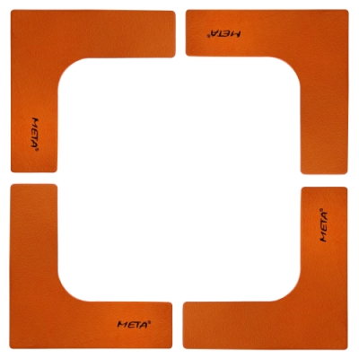 Flat Corner Marker. Set of 4 (orange) META