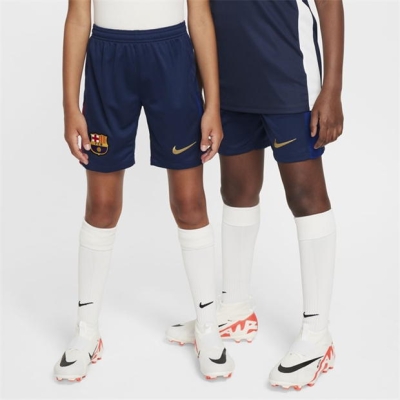 Nike Barcelona Home Shorts 2024 2025 Juniors