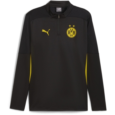 Puma Borussia Dortmund Quarter Zip Training Top Adults