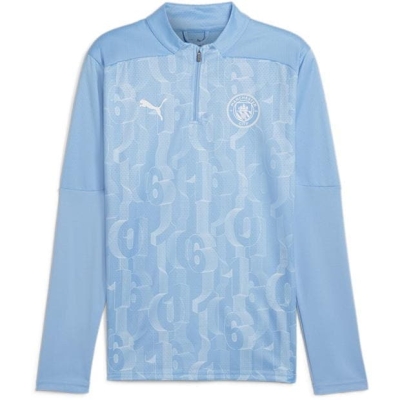 Puma Manchester City Prematch Quarter-Zip Top 2024 2025 Adults