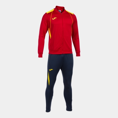 Championship Vii Tracksuit Red Yellow