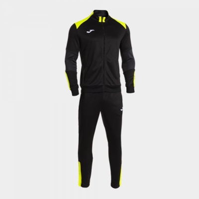 Danubio Tracksuit Black Fluor Yellow