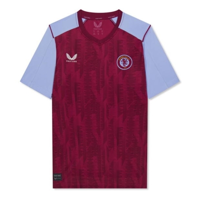 Castore Aston Villa Home Shirt 2023 2024 Junior