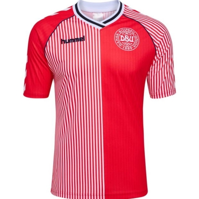 Hummel Denmark 1986 Retro Home Shirt Juniors