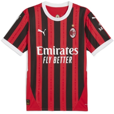 Puma AC Milan Home Shirt 2024 2025 Adults