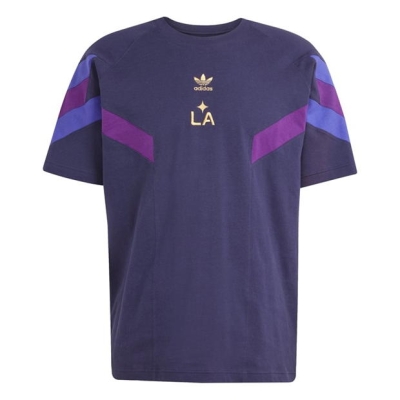 adidas LA Galaxy Originals Short Sleeve T-Shirt Mens