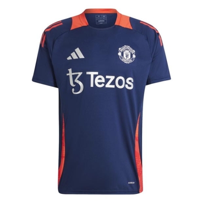 adidas Manchester United Training Shirt 2024 2025 Adults