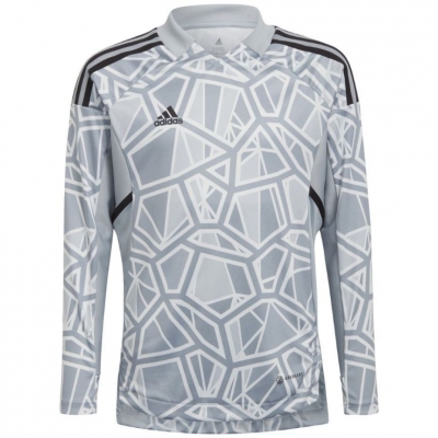 Koszulka bramkarska dla dzieci adidas Condivo 22 Long Sleeve Jersey szara HB1646