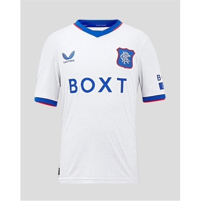 Castore Rangers Away Shirt 2024 2025 Juniors