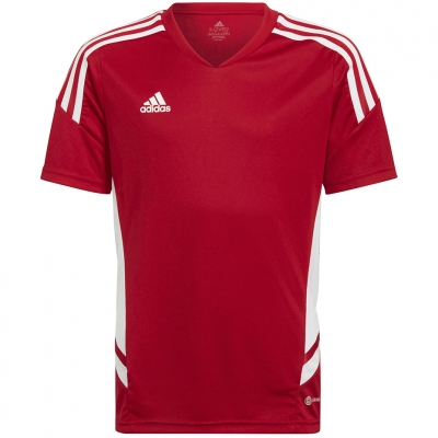 Koszulka dla dzieci adidas Condivo 22 Jersey czerwona HA6280