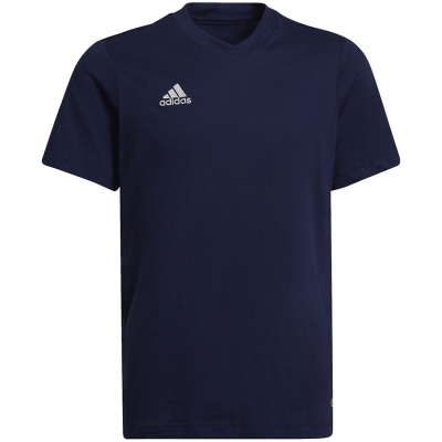 Koszulka dla dzieci adidas Entrada 22 Tee granatowa HC0445