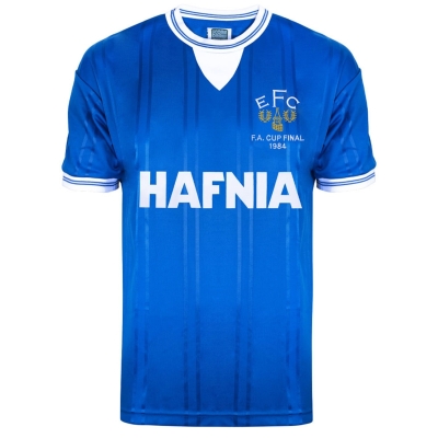 Score Draw Everton FC 1984 Home Jersey Mens