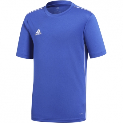 T-shirt for boy adidas Core 18 JSY JR blue CV3495